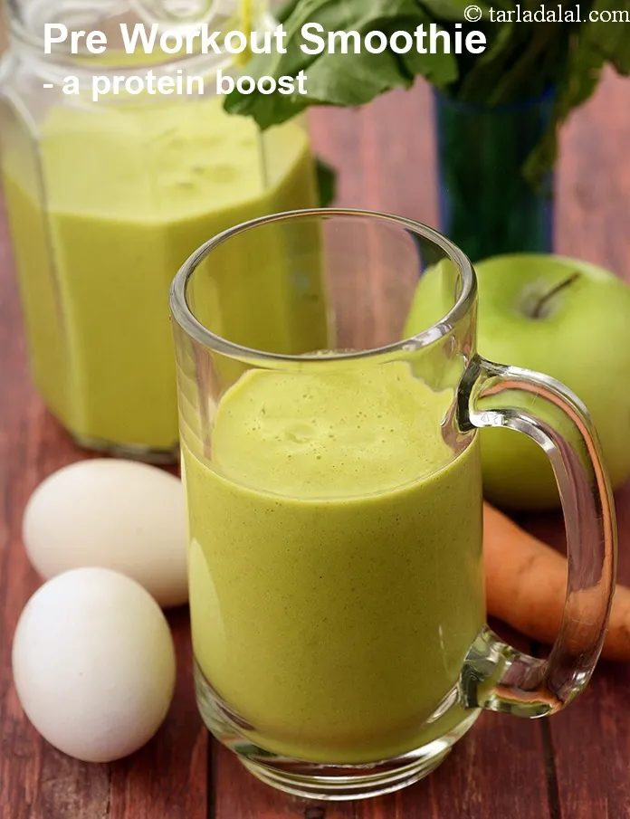 Step 18 – <strong>Pre Workout Smoothie &ndash; a protein boost.&nbsp;</strong>