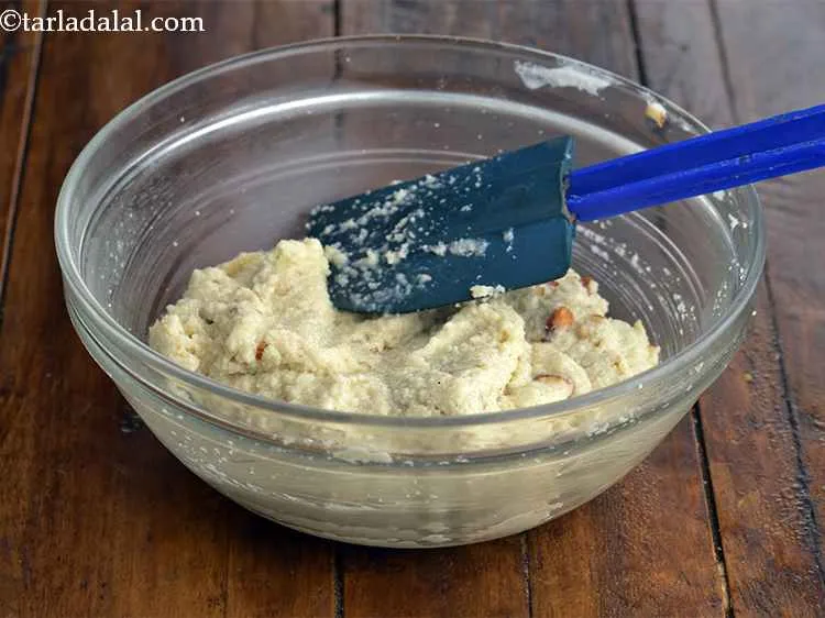 Step 7 – Finally, add mixed nuts (walnuts, cashew nuts and, almonds) and mix gently using a spatula. …