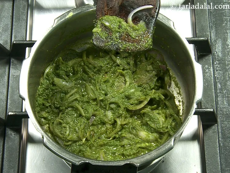 Step 19 – Mix well and cook on a medium flame for 1 minute, while stirring occasionally. Do …