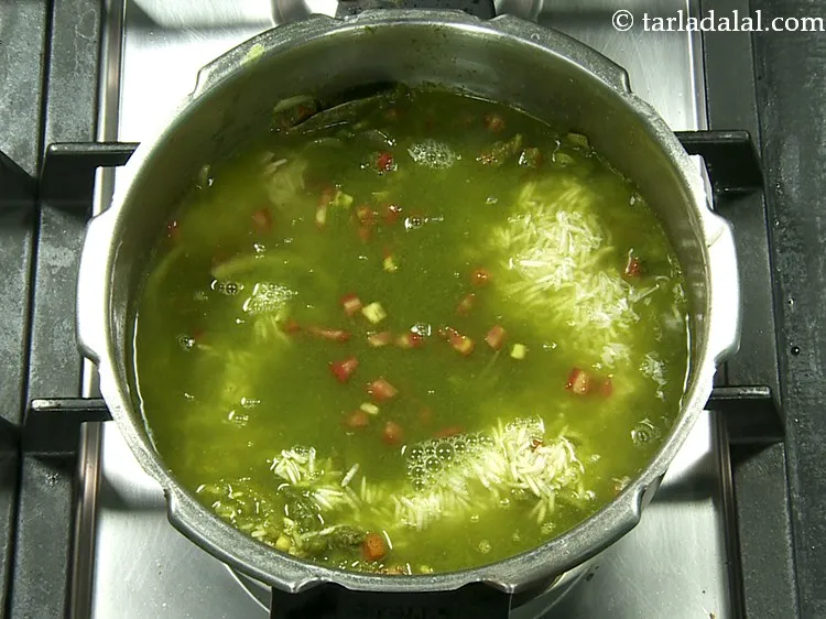 Step 23 – Add a little salt and 2 cups of hot water. The amount of water required …