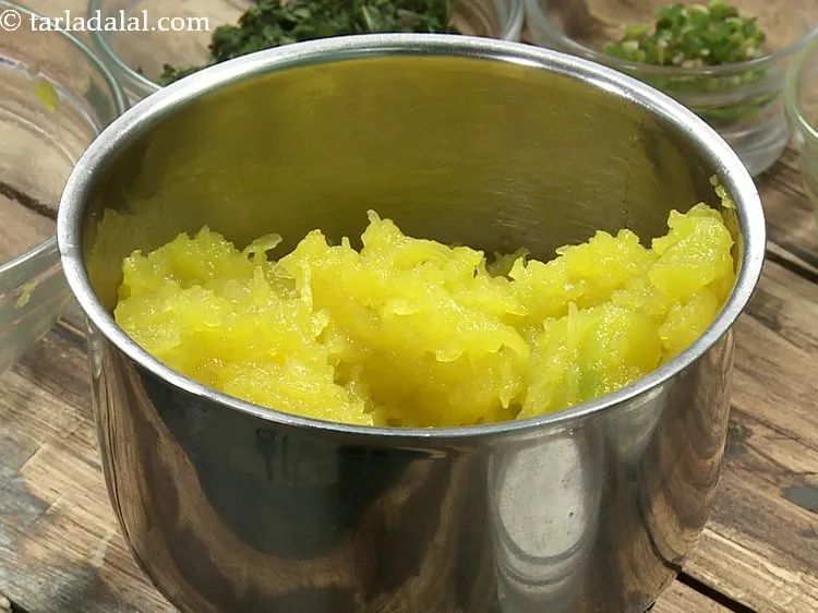 स्टेप 1 – <strong>कद्दू का डिप </strong>बनाने के लिए | <strong>पम्पकिन डिप की …