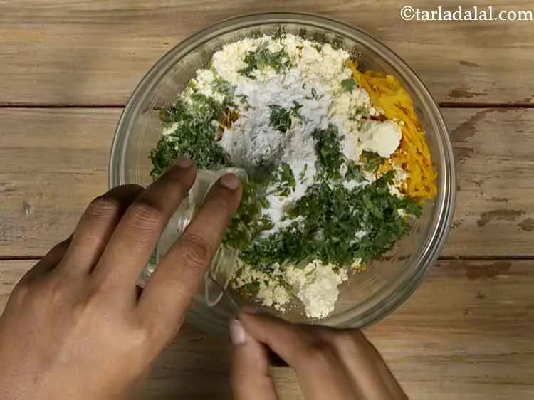 Step 5 – Now add chopped green chillies. The quantity can be adjusted as per your preference.&nbsp;