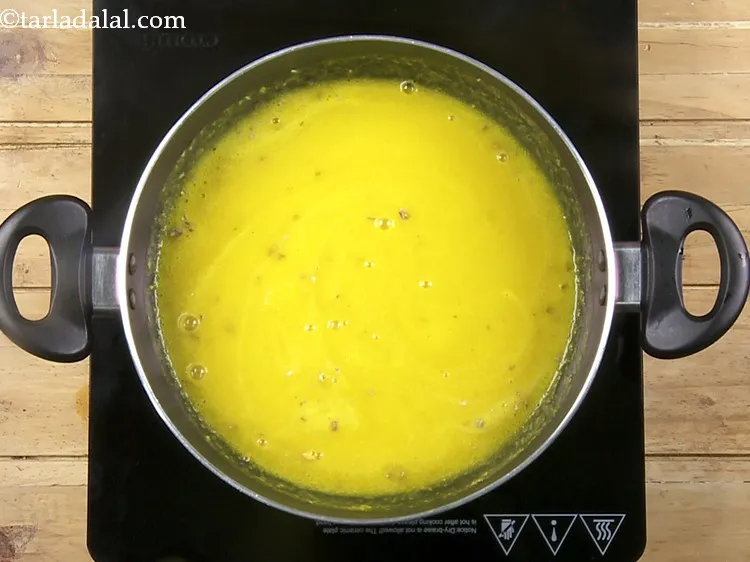 Step 14 – Mix well and cook on a medium flame for 1 minute or till it comes …