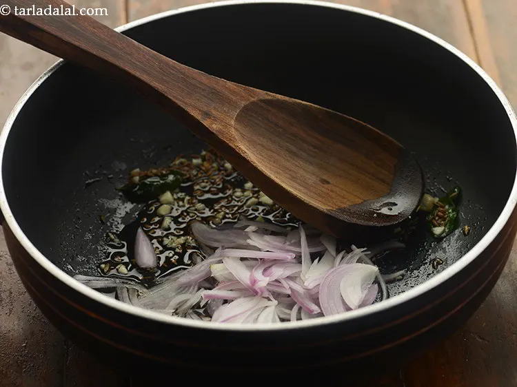 Step 11 – Add onions.