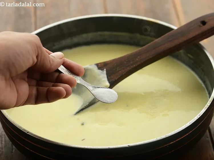 Step 17 – Add salt.