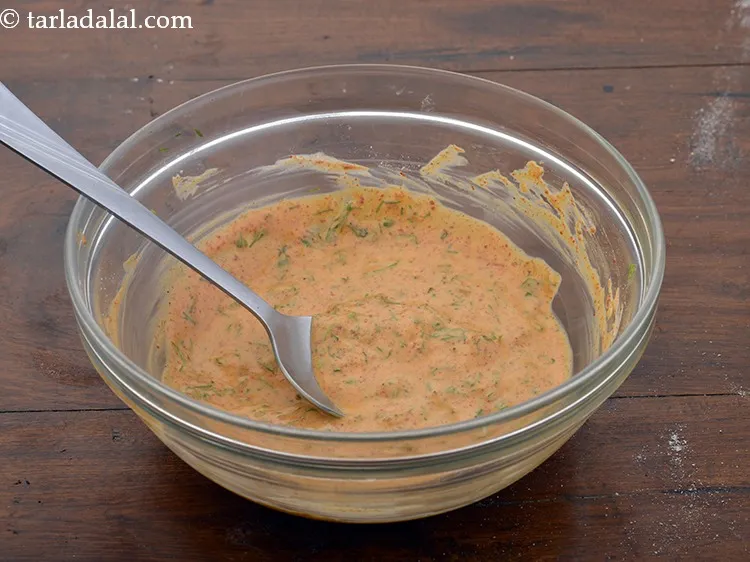 स्टेप 14 – अच्छी तरह मिलाएं। सुनिश्चित करें कि कोई गांठ न रह …