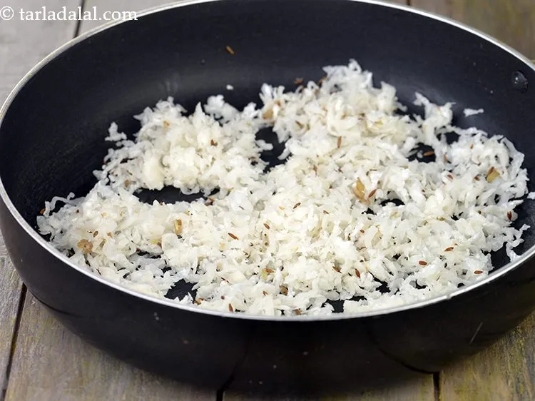 Step 17 – Saut&eacute; on a medium flame for 30 seconds.