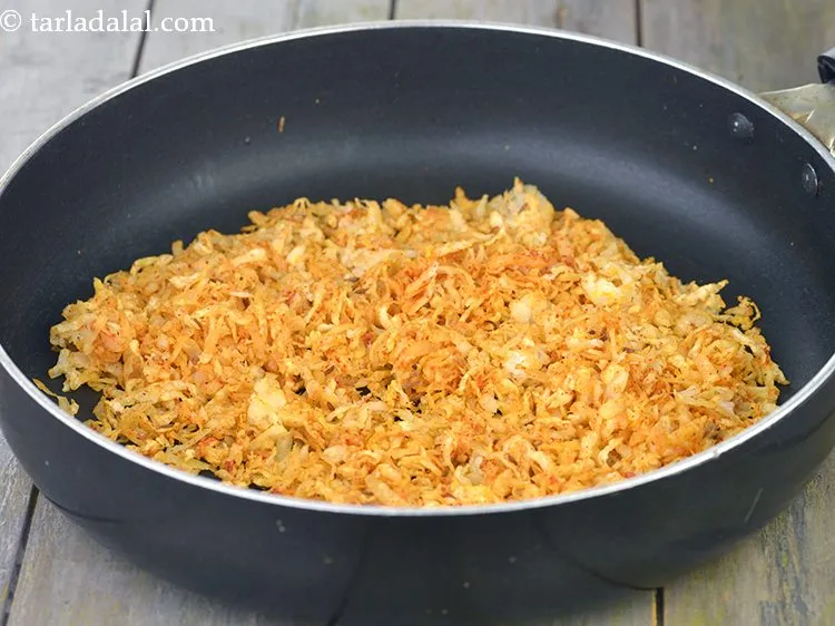 Step 22 – Saut&eacute; on a medium flame for 2 minutes.