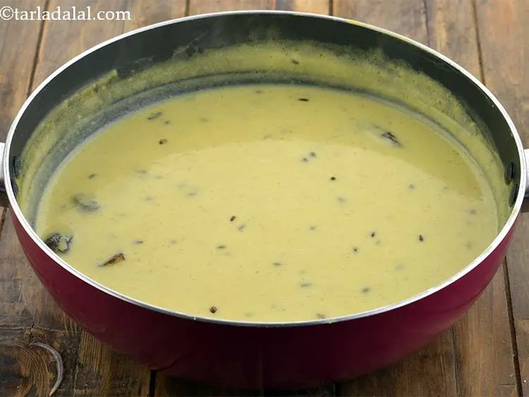 Step 20 – Mix well and cook on a slow flame for 8 to 10 minutes, while stirring …