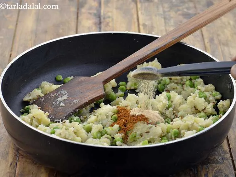 Step 16 – Add some dry mango powder for tang.