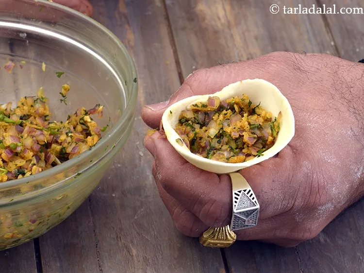 Step 24 – Stuff the cone with a portion of the stuffing.