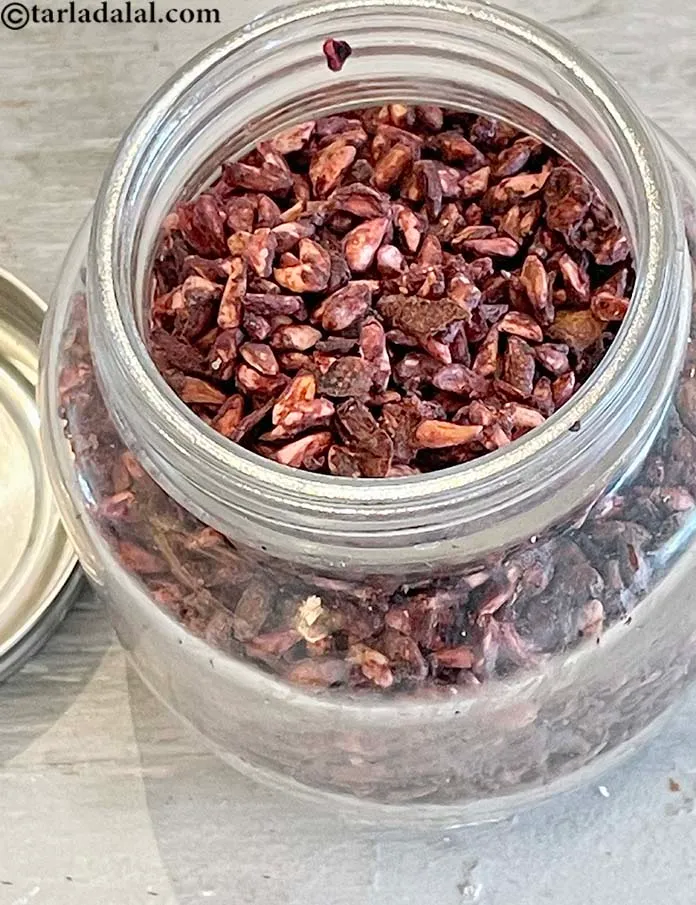 स्टेप 7 – आप अनार के बीजों को एक महीने के लिए फ्रिज …