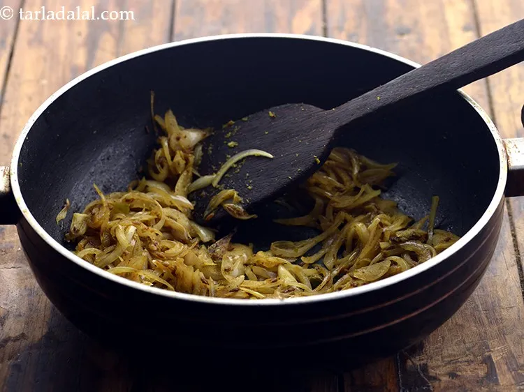 Step 9 – Mix well, add 1 tbsp of water and saut&eacute; on a medium flame for 4 …