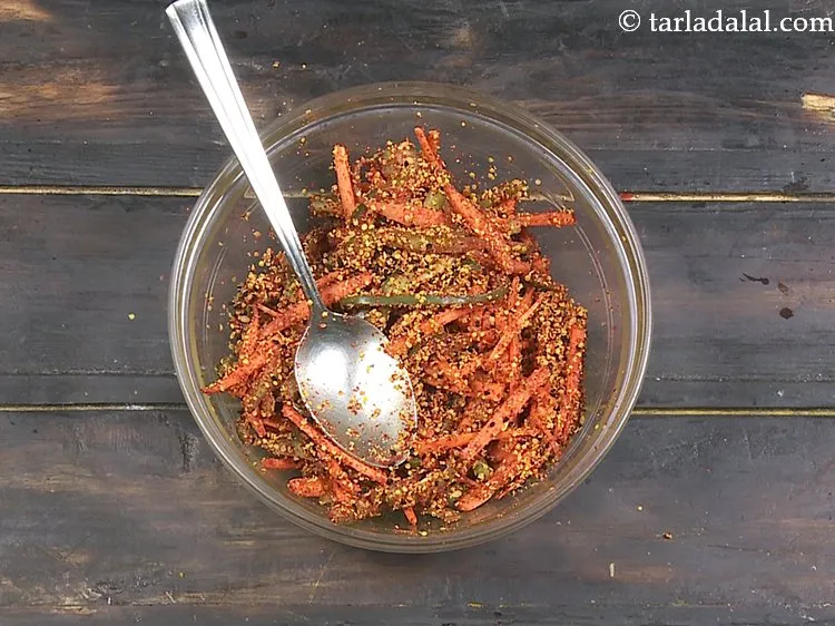 Step 11 – Mix well using a spoon.