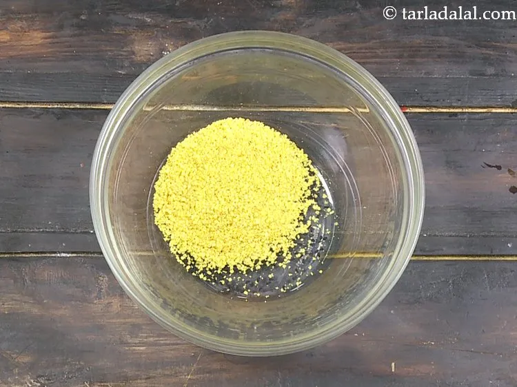 Step 3 – Add split mustard seeds to it. These are also called as rai kuria in local …