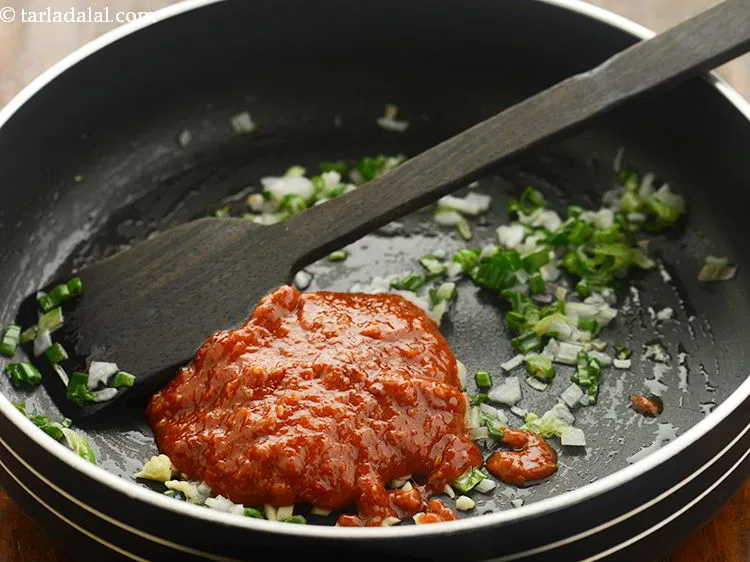 Step 11 – Add schezuan sauce which would enhance the taste of the noodles. Saut&eacute; on a medium …
