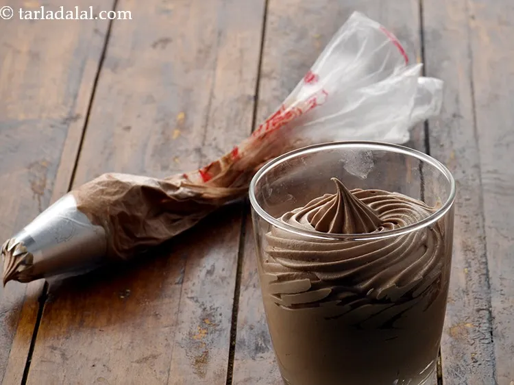 Step 10 – Put the mixture into a piping bag with a star nozzle. Swirl it in the …