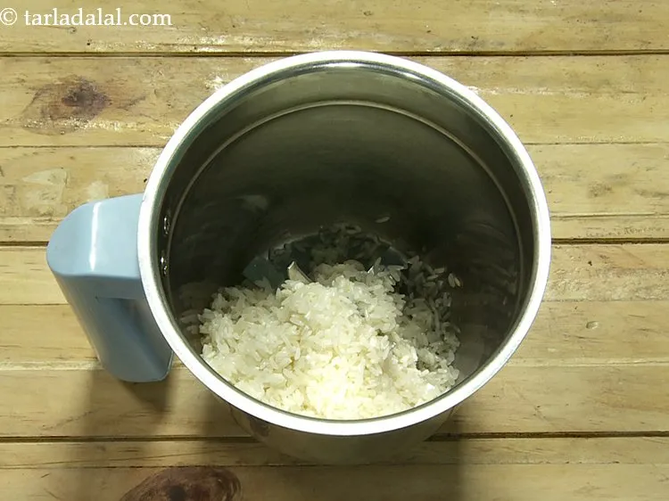 Step 6 – To prepare the batter for&nbsp;<strong>quick rice dosa recipe | instant rice dosa | no fermentation …