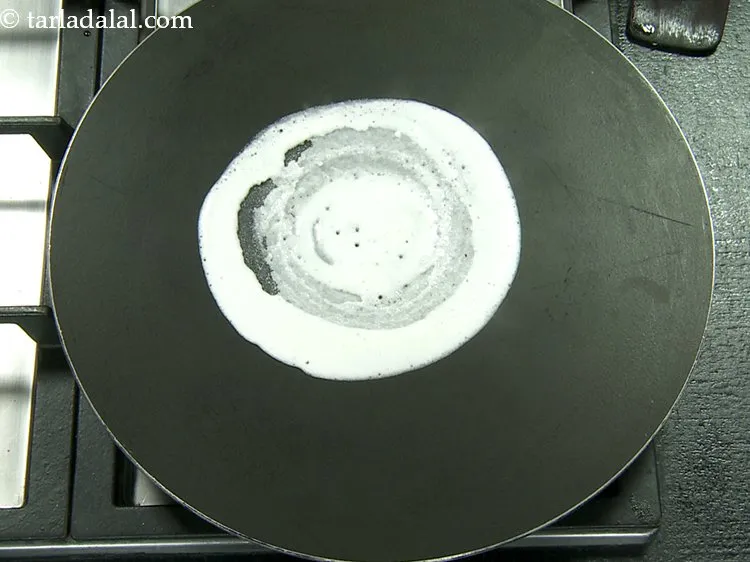 Step 16 – Spread it in a circular motion to make a 125 mm. (5&rdquo;) diameter circle. If …