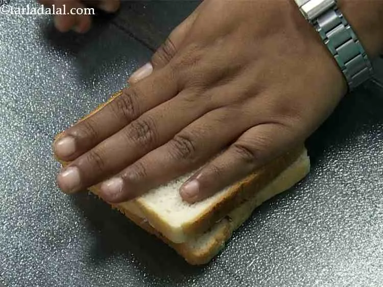 Step 12 – Press it lightly.