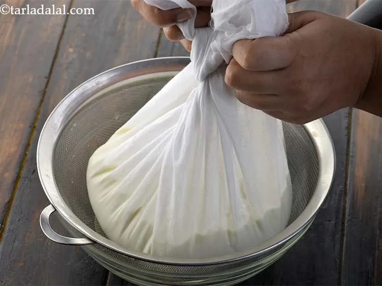 Step 8 – Bring all the sides together and tie a knot on one end.