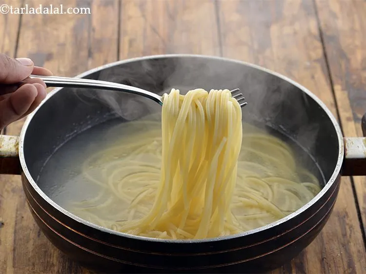 Step 5 – Cook on a medium flame for 12 minutes. Stir it in between using a flat …