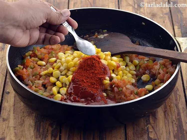 Step 22 – Add the salt and mix well.