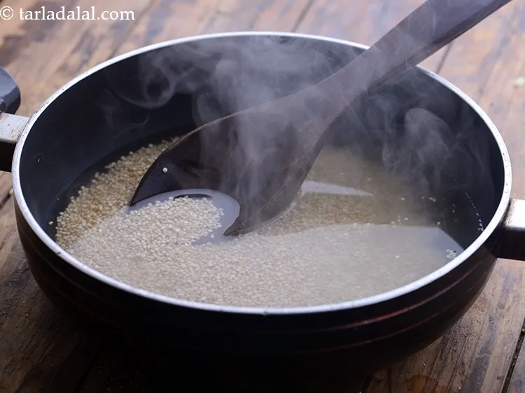 Step 8 – Add salt as per taste also. Mix gently using a ladle and cook on a …