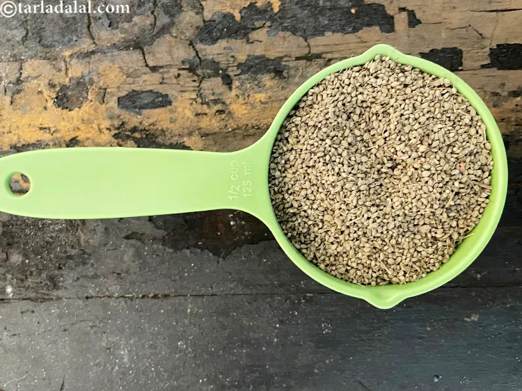 Step 28 – Radhuni is the sixth spice used sometimes.