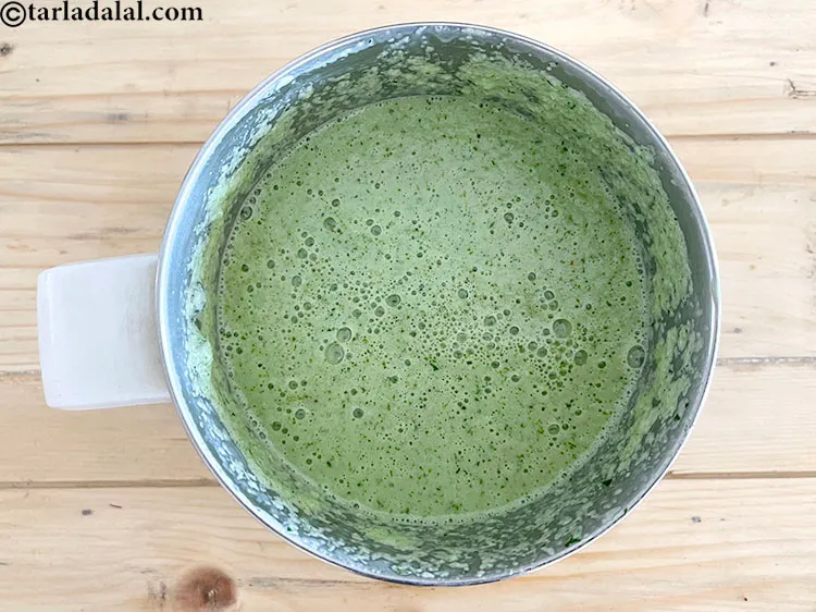 Step 21 – The chutney is ready. This is the third image of the blending.