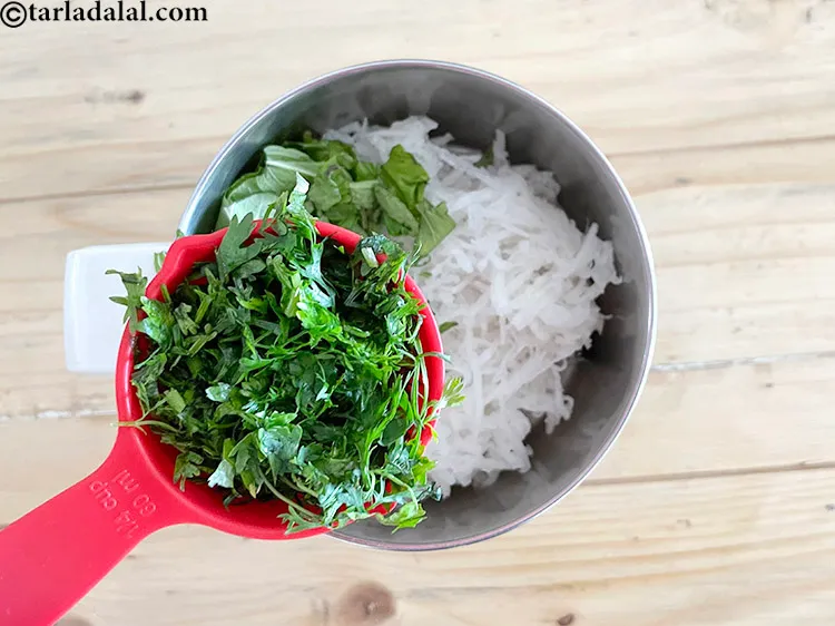 Step 15 – Add&nbsp;<meta charset="UTF-8" />1/4 cup&nbsp;<a href="glossary-chopped-coriander-783i">chopped coriander (dhania)</a>.&nbsp;Coriander is a fresh herb often used as a …