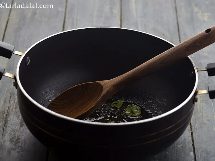 Step 14 – Mix well and saut&eacute; on a medium flame for 30 seconds.