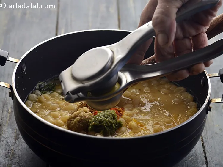 Step 20 – Add the lemon juice.