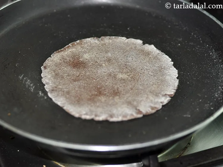 Step 26 – Turn it over and cook for another 1 minute or till light brown spots appear …