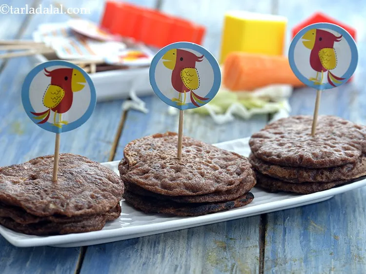 Step 26 – Serve these soft and <strong>Instant Ragi Uttapa for Babies and Toddlers </strong>immediately to kids.