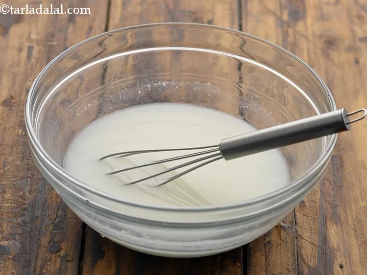 Step 11 – Mix well using a whisk or spoon and keep aside.&nbsp;