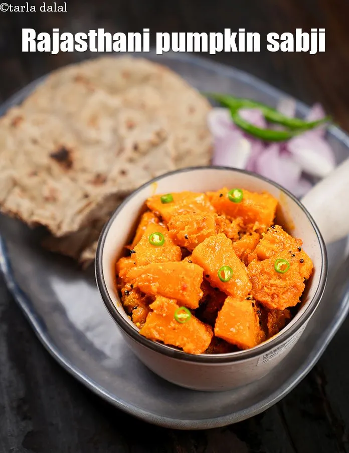 Step 29 – <meta charset="UTF-8" /> Serve <strong>kaddu ki sabzi |&nbsp;Rajasthani&nbsp;kaddu ki sabzi | healthy red pumpkin vegetable …