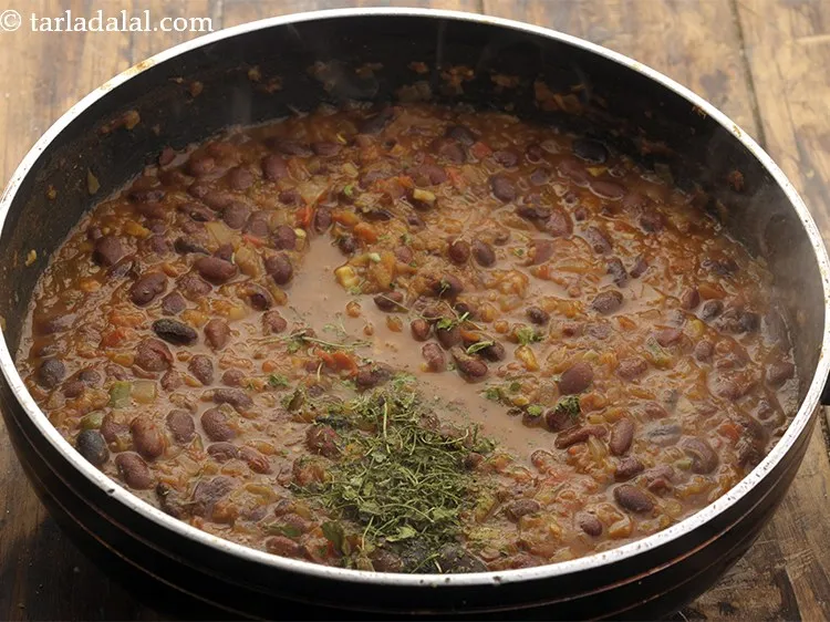 Step 29 – <p>Add dried fenugreek leaves. Rub them between your palms to extract the flavor of kasuri …