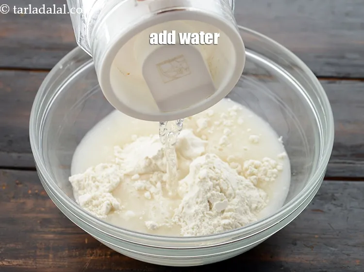 Step 42 – Add 3/4 cup of water.&nbsp;