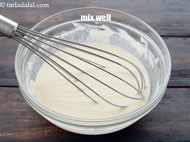 Step 43 – Mix well using a whisk. Keep aside.&nbsp;