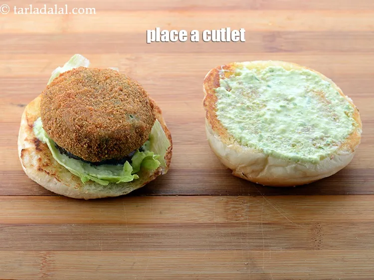 Step 70 – Place a cutlet.