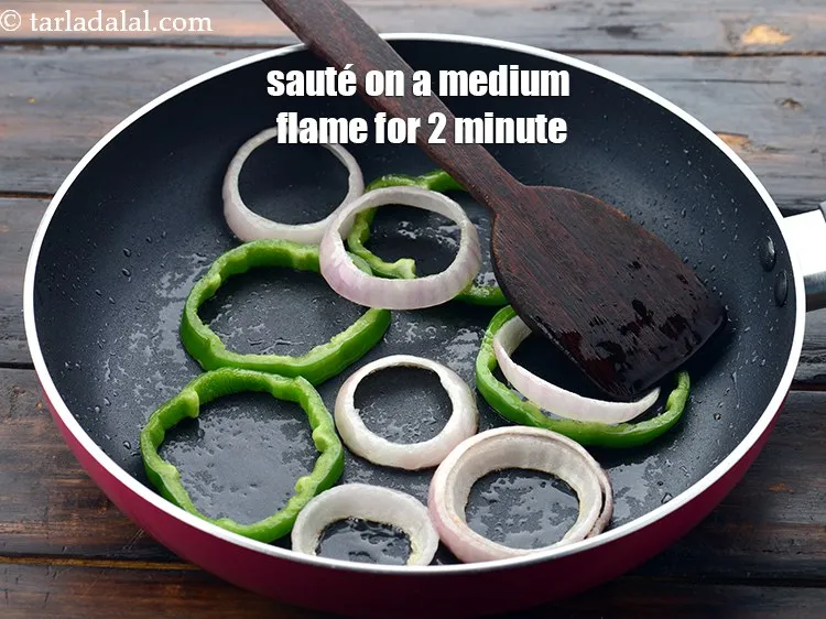 Step 53 – Saut&eacute; on a medium flame for 2 minutes.&nbsp;