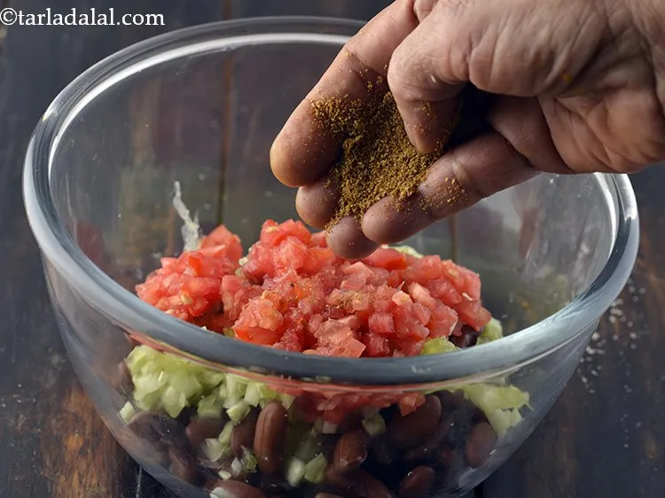 Step 9 – Add cumin seed powder.&nbsp;