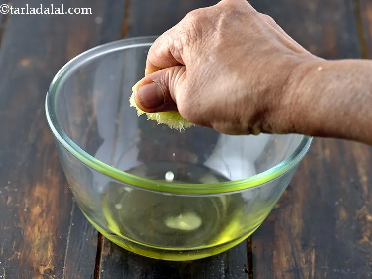 Step 3 – Add lemon juice.