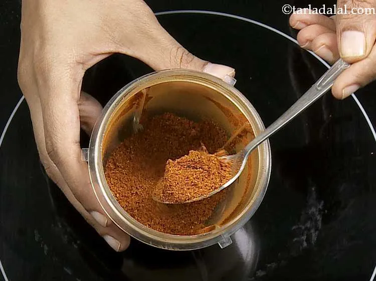 Step 9 – Cool the spices completely. Add them to a blender and grind to a fine and …