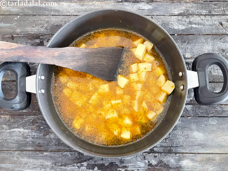 स्टेप 21 – अच्छी तरह मिलाएं।