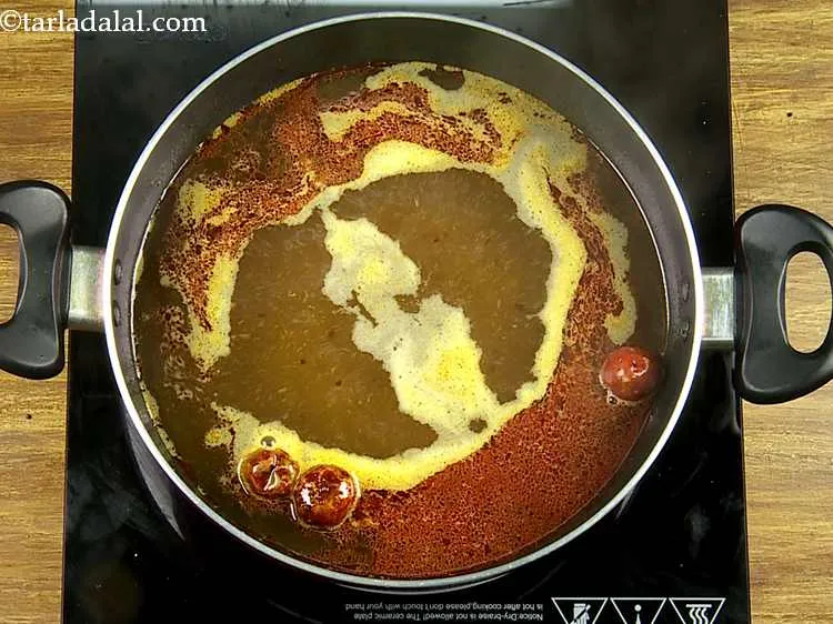 Step 31 – Mix well and boil for 5 to 6 minutes.