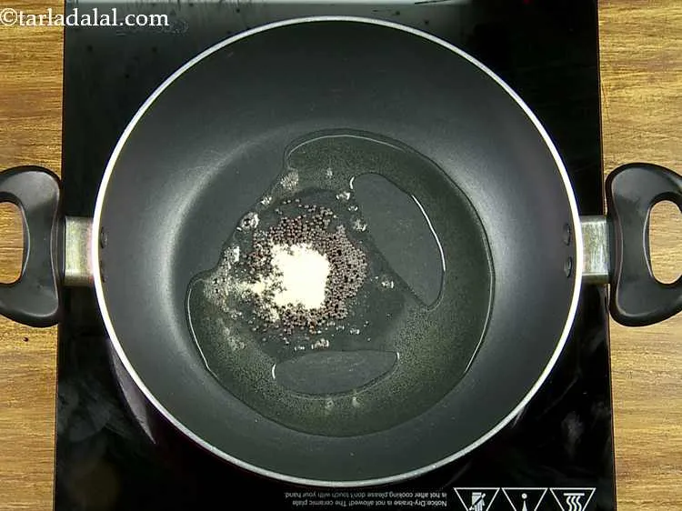 Step 24 – Add the asafoetida.