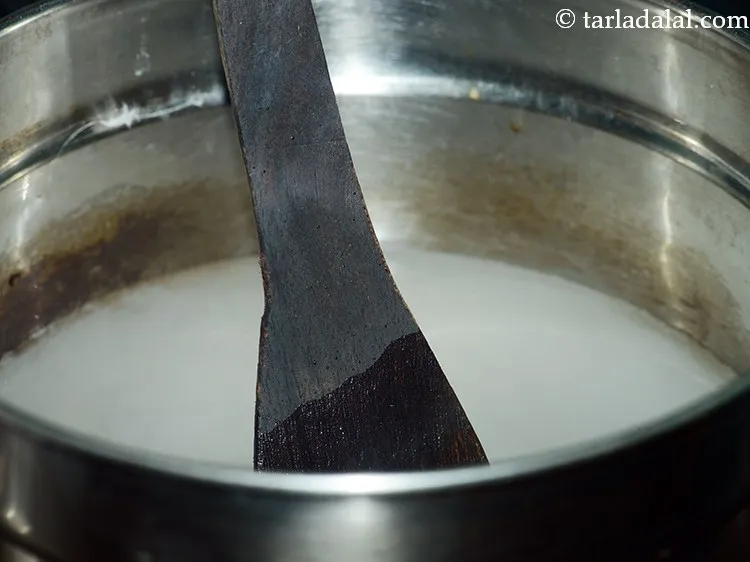 Step 19 – Mix well and bring to a boil, while stirring occasionally so that the sugar dissolves …