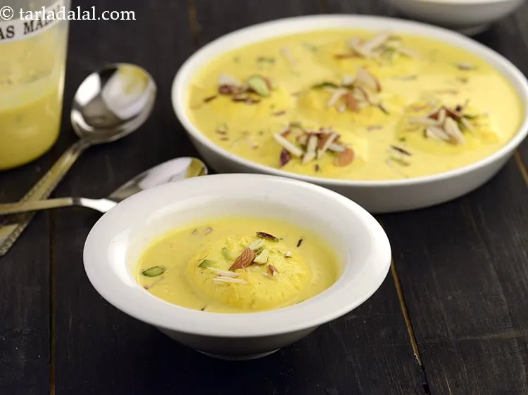 Step 29 – Serve chilled garnished with pistachios and almonds.